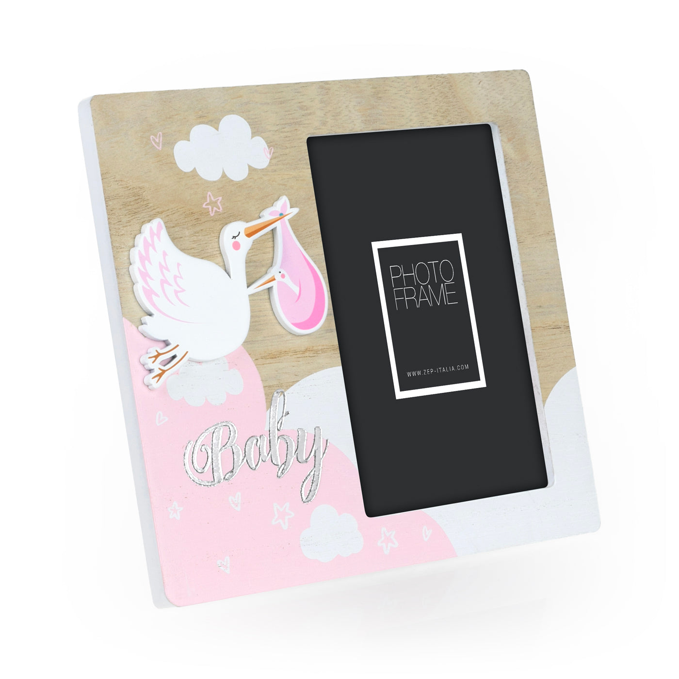 EOLO ROSA RAHMEN 10X15 COD. VG423P ZEP-Geburtsgeschenk