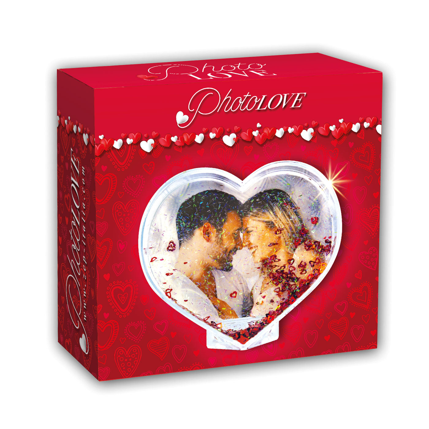 ZEP PHOTO LOVE CORNICE GLOBE A FORMA DI CUORE DA TAVOLO 10 X 8 CON CUORI