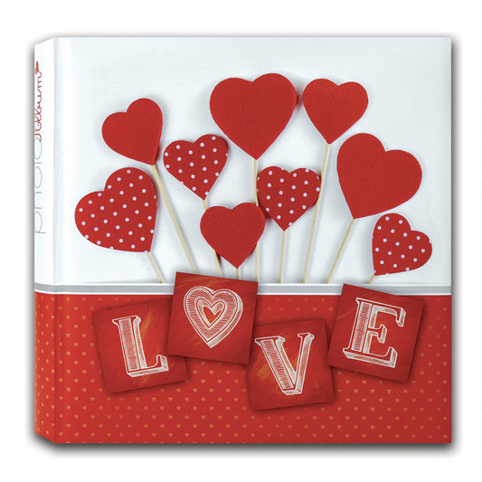 ALBUM VALENTINE D 24X24 CM 30 INTERNI COD. TVD242430 A VELINE